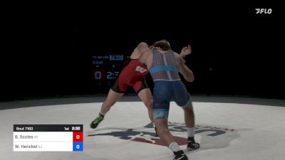 160 lbs Final - Braeden Scoles, Wisconsin vs William Henckel, New Jersey