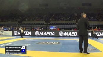 Kristina Sofia Puruganan Barlaan vs Ana Talita De Oliveira Alencar IBJJF 2017 Pan Jiu-Jitsu Championship