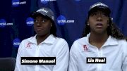 NCAA Day Four Finals: Simone Manuel & Lia Neal
