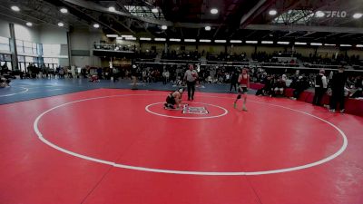 106 lbs Quarterfinal - Charlie Lussier, Whitman-Hanson vs Brady Ouellette, Noble