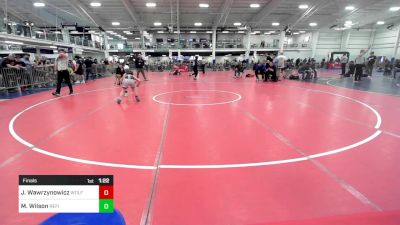 68 lbs Final - Jax Wawrzynowicz, Wolfgang Wr Ac vs Maddox Wilson, Refinery WC