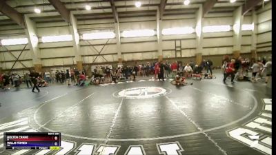 87 lbs 1st Place Match - Holten Crane, ID vs Willis Tomeo, WA