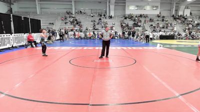 90 lbs Rr Rnd 3 - Braxtyn Bauer, The Fort Hammers vs Jacob Liuzza, Buffalo Valley Elem