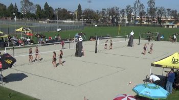 Karelov- Pekich (LBSU) vs Estes-Whitford (LMU) Baden Invitational