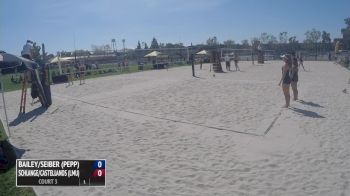 Bailey-Hernandez (Pepperdine) vs. Castellanos-Schlange (LMU) Baden Invitational