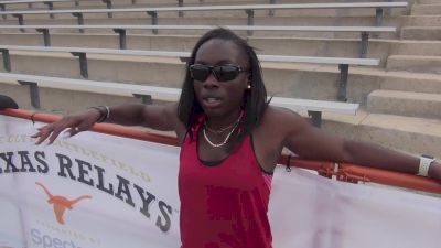 USATF Indoor 60m Champ Morolake Akinosun excited to put on a show at Texas Relays
