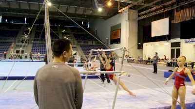 Victoria Nguyen Bar Set - Training Day 1, 2017 Jesolo Trophy