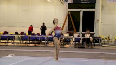 Abby Paulson 2 Pass Floor Routine - Training Day 2, 2017 Jesolo Trophy