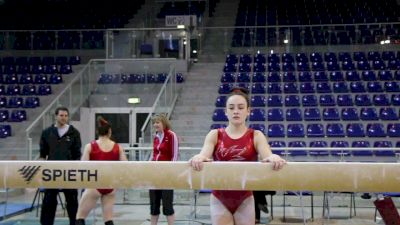 Jade Chrobok (CAN) Beam Routine - Training Day 2, 2017 Jesolo Trophy