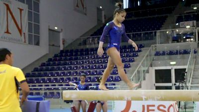 Flavia Saraiva (BRA) Beam Routine- Training Day 3, 2017 Jesolo Trophy