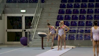 Olivia Dunne Yurchenko Full Vault - Training Day 3, 2017 Jesolo Trophy