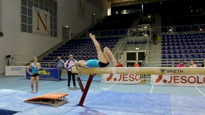 Angelina Melnikova (RUS) Beam Routine With Timer Dismount - Training Day 3, 2017 Jesolo Trophy