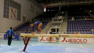 Flavia Saraiva (BRA) Beam Routine - Training Day 3, 2017 Jesolo Trophy