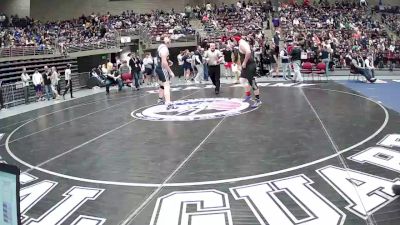 2A 285 lbs 5th Place Match - Daniel Gates, Millard vs Wylee Staples, North Summit