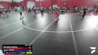 106 lbs Champ. Round 1 - Da`Veon Pointer, IL vs Isaac Foster, WI