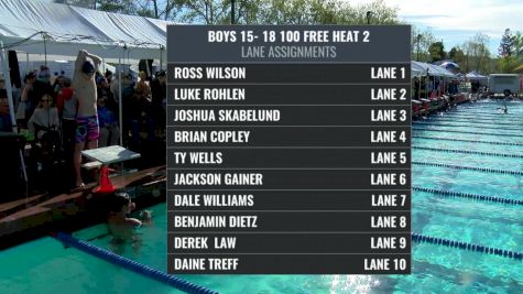 Far Westerns: Boys 17-18 100 Free Final
