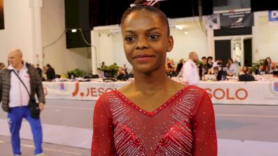 Trinity Thomas On Jesolo Performance, Rooming With Ashton - 2017 City of Jesolo Trophy