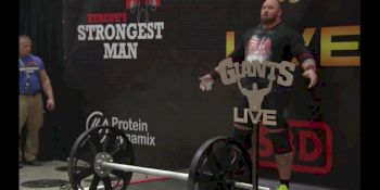 Hafthor Bjornsson Wins Europe's Strongest Man