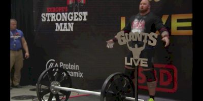 Hafthor Bjornsson Wins Europe's Strongest Man 2017