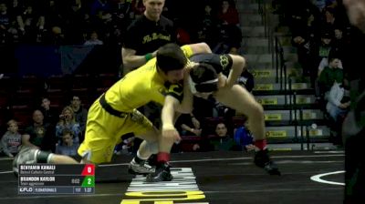 106 Finals - Benyamin Kamali, Detroit Catholic Central vs Brandon Kaylor, Team Aggression