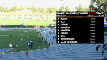 Women's 4x400m Relay, Heat 1 - Invitational