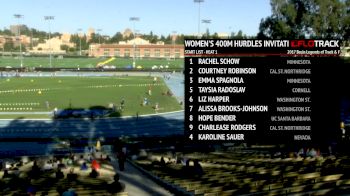 Women's 400m Hurdles, Heat 1 - Invitational