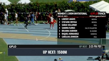 Women's 1500m, Heat 1 - Invitational