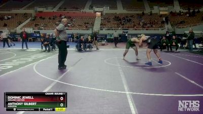 D2-215 lbs Champ. Round 1 - Dominic Jewell, Willow Canyon vs Anthony Gilbert, Horizon