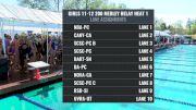 Far Westerns: Girls 11-12 200 Medley Relay Heat 1