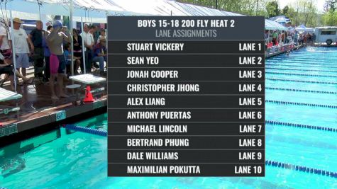 Far Westerns: Boys 17-18 200 Fly Final