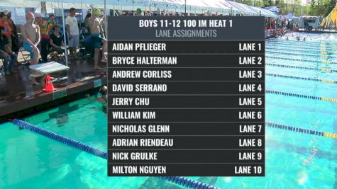 Far Westerns: Boys 11-12 100 IM Final