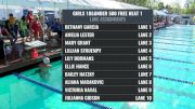 Far Westerns: Girls 10&U 500 Free Final