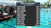 Far Westerns - Girls 13-14 400 IM Final