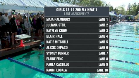 Far Westerns - Girls 13-14 200 Fly Final