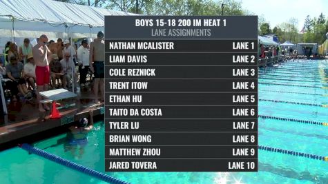 Far Westerns - Boys 15-16 200 IM Final