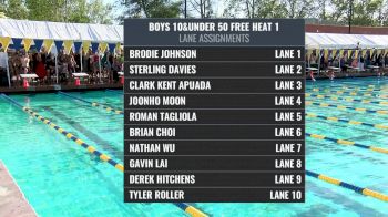Far Westerns - Boys 10&U 50 Free Final