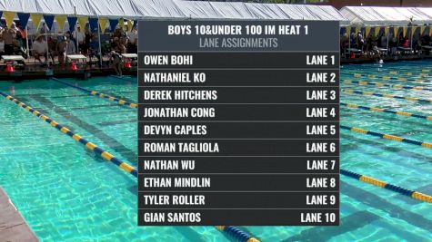 Far Westerns - Boys 10&U 100 IM Final