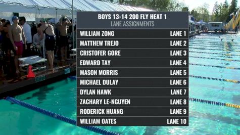 Far Westerns - Boys 13-14 200 Fly Final