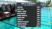 Far Westerns - Girls 11-12 400 IM Final