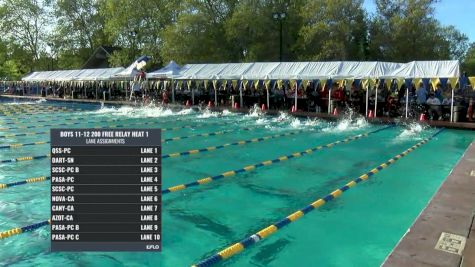 Far Westerns - Boys 11-12 200 Free Relay Heat 1