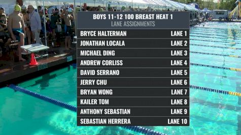 Far Westerns - Boys 11-12 100 Breast Final