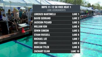 Far Westerns - Boys 11-12 50 Free Final