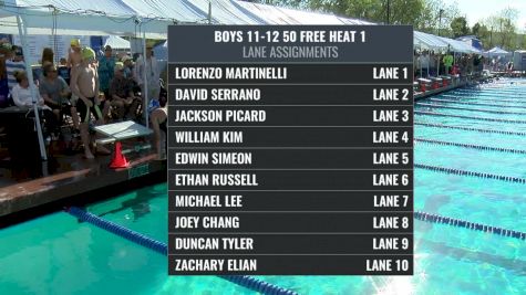 Far Westerns - Boys 11-12 50 Free Final