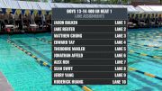 Far Westerns - Boys 13-14 400 IM Final