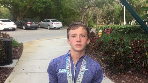 Josh Zuchowski (Flood Aquatics) Talks Men's 11-12 200 Backstroke NAG Record