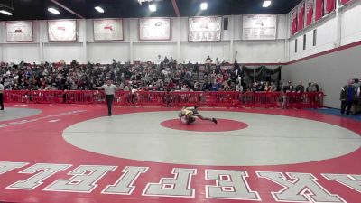 106 lbs Quarterfinal - Luke Brodeur, Melrose vs Diego Cruz, Mount Everett