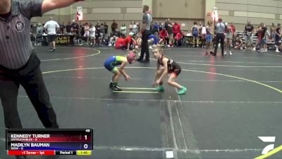 49 lbs Round 1 (8 Team) - Madilyn Bauman, WOW vs Kennedy Turner, Untouchables