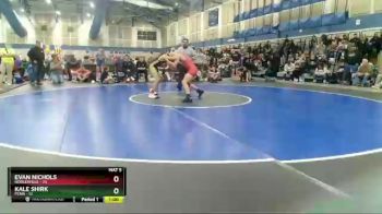 117 lbs Placement (4 Team) - Kale Shirk, Penn vs Evan Nichols, Noblesville