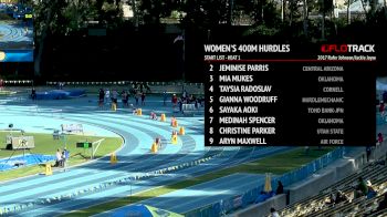 Women's 400m Hurdles, Heat 1