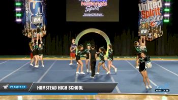 - Homstead High School [2017 Small Varsity Show Cheer Novice Day 1] USA Spirit Nationals